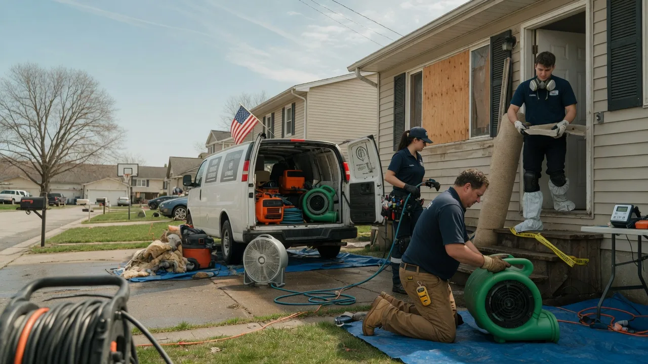 Water Damage Restoration in Reed City, MI near me